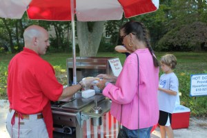 The Gourmet Hot Dogs Were A Treat - Thanks to Haverford Square